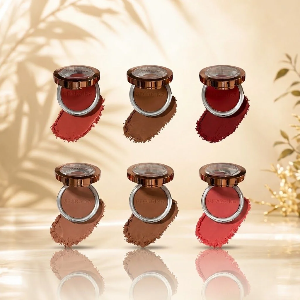 Georgina Beauty Compact Blush Powder Range (6 Shades)